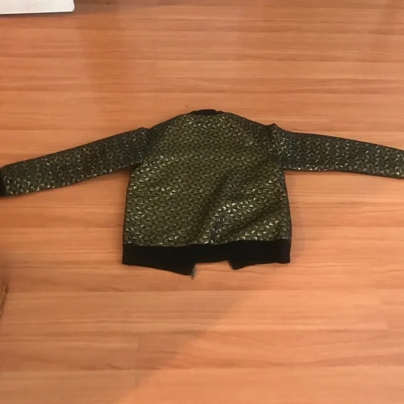 Forever 21 Gold Bomber Jacket - Picture 4 of 4